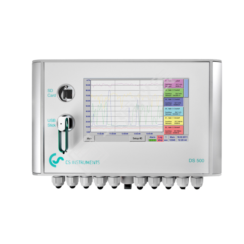 DS 500 - 未來的智能圖表記錄儀